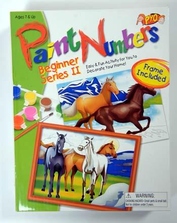 Horse Paint By Numbers Kit