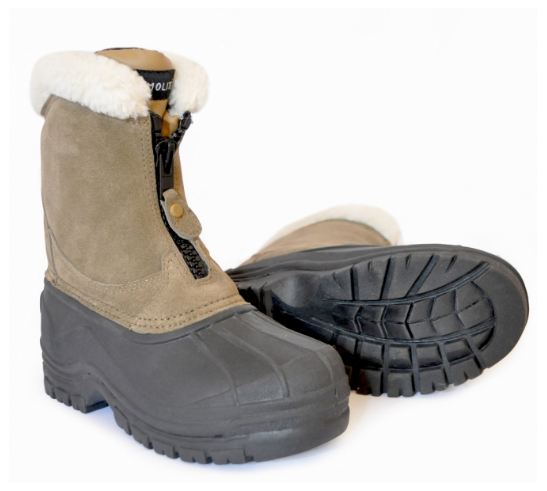 Saddlecraft Fleece Lined Zip Yard Boots (Child Sizes)