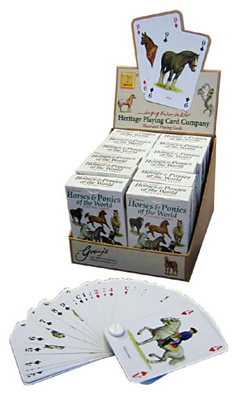 Horses & Ponies Playing Cards