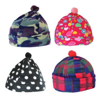 Fleece Cozy Capz Riding Hat Covers 