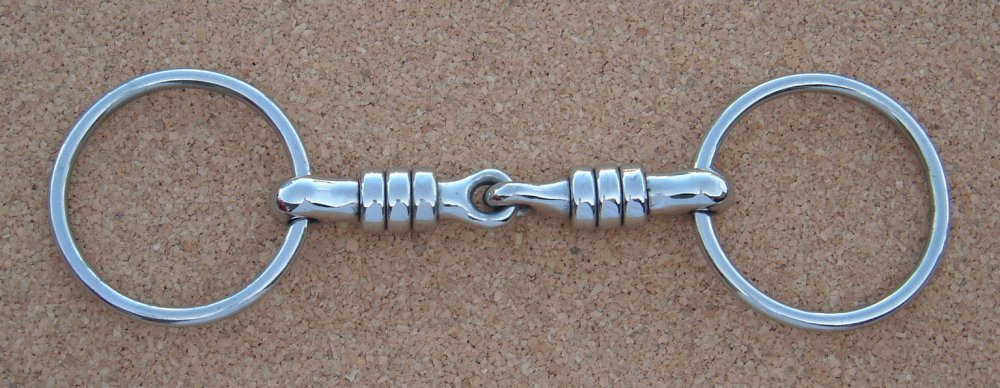Loose Ring Cherry Roller Snaffle