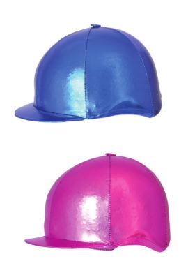 Metallic Capz Riding Hat Covers