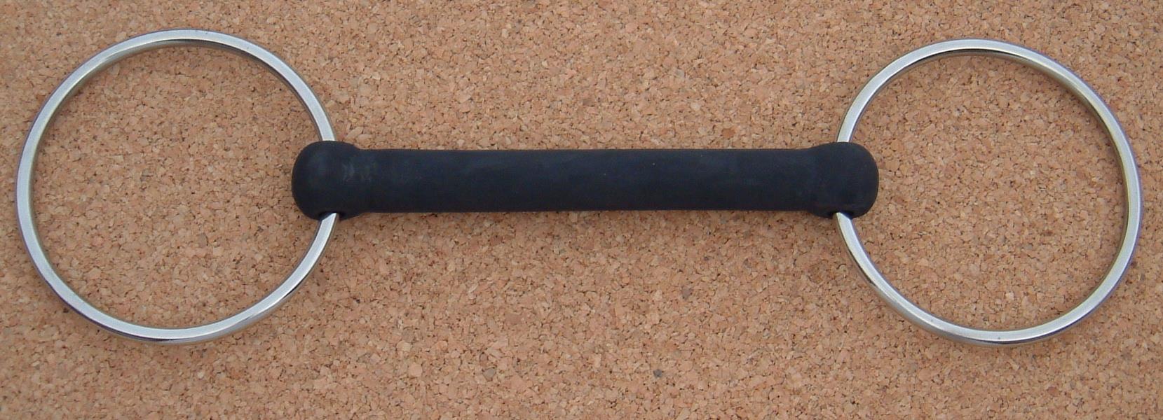 Loose Ring Flexible Rubber Snaffle