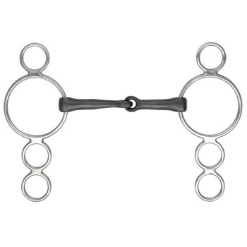 Continental Sweet Iron Jointed Snaffle