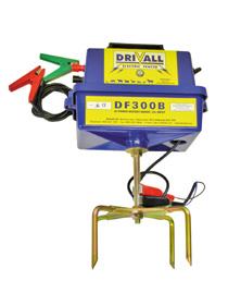 Drivall Portable DF300B Electric Fence Energiser