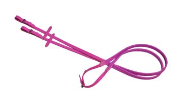 Tekna Childrens Pink Rubber Reins