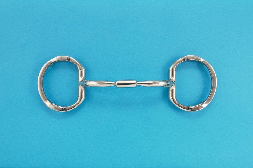 Comfort Snaffle Wide Barrel Eggbutt with Hooks 30 02