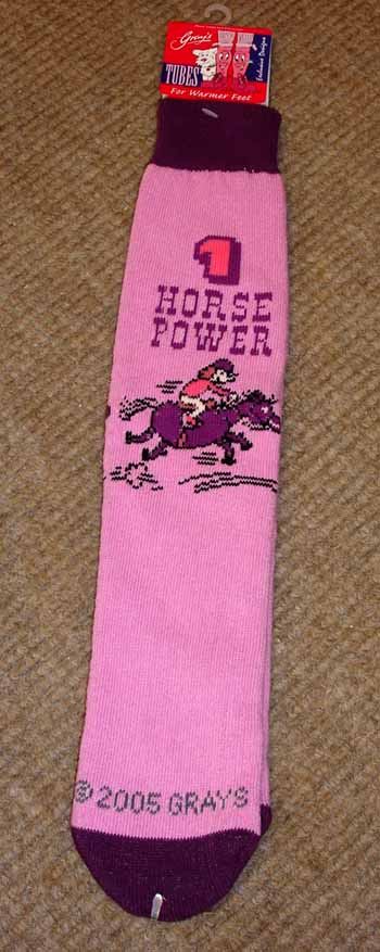 Horse Power Tube Socks