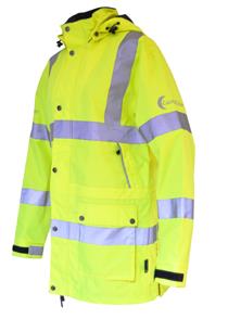 Luna Rider Reflective Unisex Parka Riding Jacket