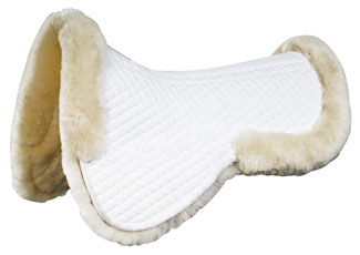 Roma Rolled Sheepskin Half Pad- Special Offer