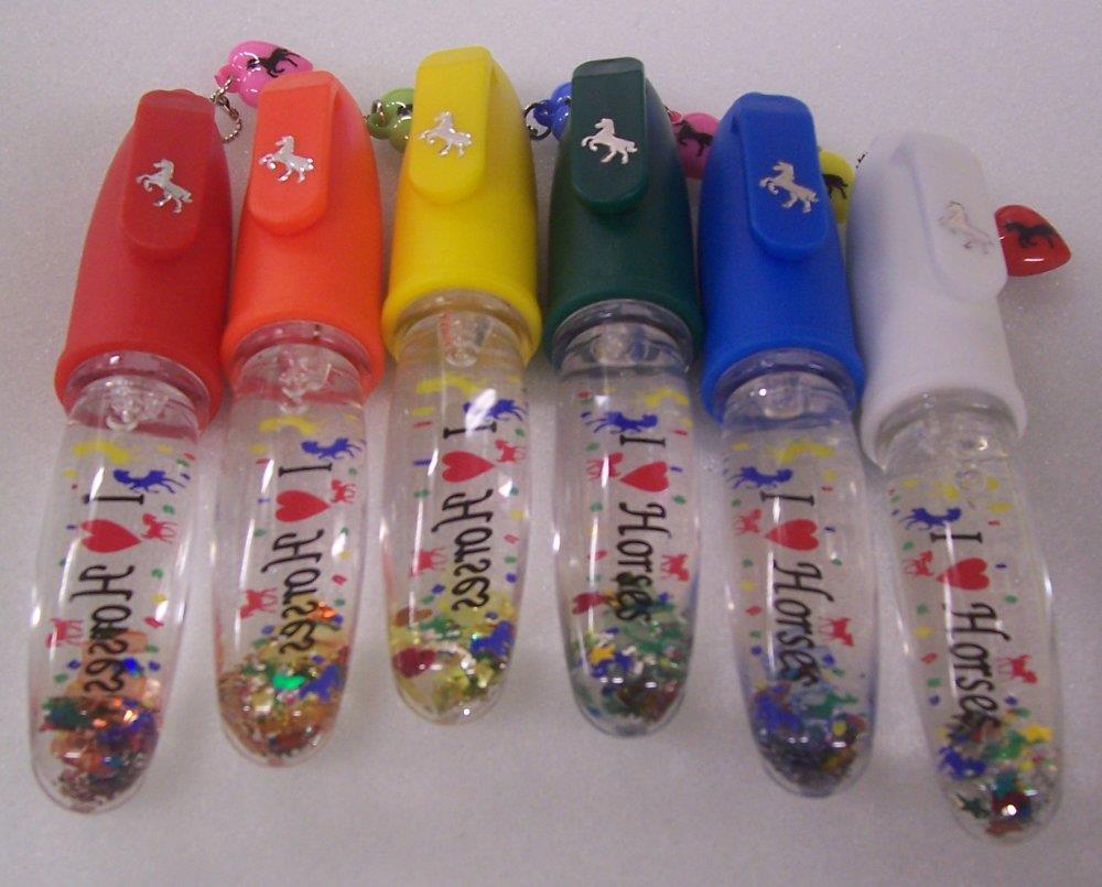 I Love Horses Light Up Pen & Heart Charm