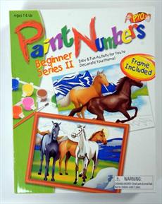 Horse Paint By Numbers Kit