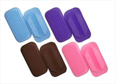 Coloured Stirrup Treads (Pink, Purple, Blue, Brown)