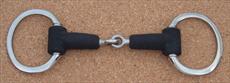 Eggbutt Snaffle Rubber Covered Jointed Mouth