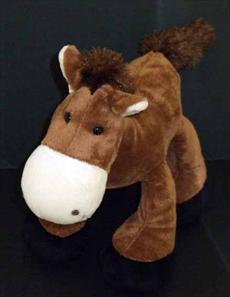 Huggable 9" Horse Soft Toy