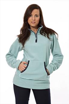 Sherwood Forest Burghley Ladies Fleece Cerise/ Chocolate