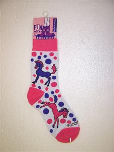 Spotty Horse Childrens Riding Socks