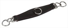 Leather Curb Chain