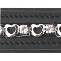 JHL Heart & Diamonte Browband