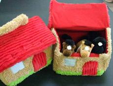 Stable Bag with 3 Soft Horses