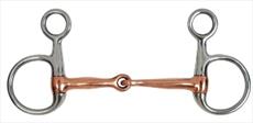 Copper mouth Hanging Cheek Snaffle (filet Baucher)