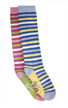 Mark Todd Ladies Stripey Riding Socks