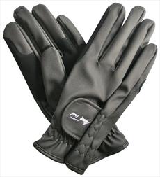 Mark Todd Synthetic Faux Leather Riding Gloves