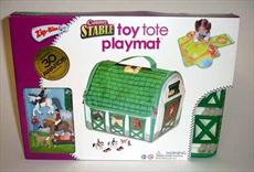 Country Stable Toy Tote Playmat (Country Stable Zip-bin playpack)