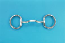 Low Port Comfort Snaffle Eggbutt with Hooks 30 04