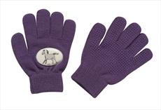 Harry Hall Childs Flashing Horse Print Gloves