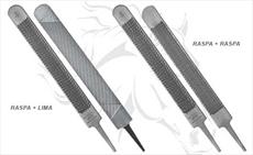 Bassoli Italian Professional Quality Tanged Hoof Trimming Rasp