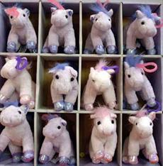 Pink Pony Keychain