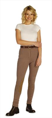 Harry Hall Ladies Atlanta Checked Jodphur