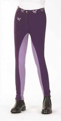 Pegasus Childrens Two Tone Pull On Jodhpurs