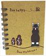 Wooden 'Bee My Horse' Notebook Medium