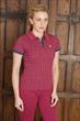 Puffa Bramley Checked Ladies Polo Shirt