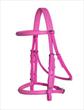 Tekna Pony Snaffle Bridle Pink