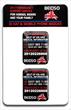 BEIDS British Equestrian ID Hat and Mobile Badges (pack of 2)
