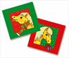 Glitter Border Horse Christmas Cards