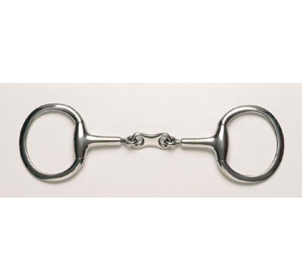 Pinchless Eggbutt French Link Snaffle  