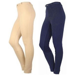 Saxon Warm Up Stickers (Sticky Bum) Cotton Ladies Jodhpurs 