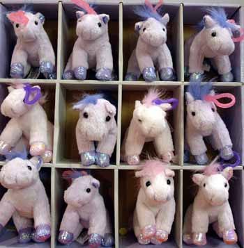 Pink Pony Keychain
