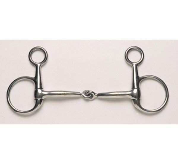Pinchless Hanging Cheek Jointed Snaffle