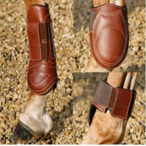 Mark Todd Leather Carbon Fibre Tendon & Fetlock Boots