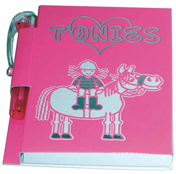Love Ponies Notebook and Pen