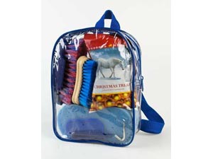 Lincoln Christmas Horse and Pony Treat and Grooming Bag