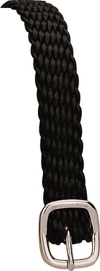 Sprenger Plaited Spur Straps with Nickle Buckles
