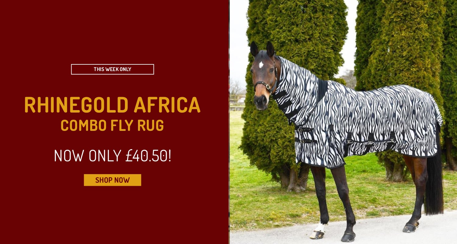 Don’t Miss This Week! Rhinegold Africa Combo Fly Rug Only £40.50!