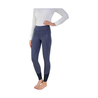 Hy Equestrian Cartmel Ladies Riding Skins (Charcoal Grey - XS) *Clearance*