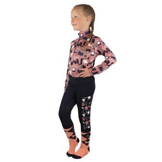 Pony Passion Base Layer by Little Rider (Blush/Navy)